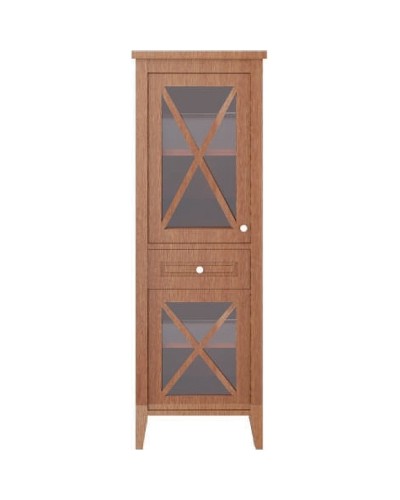 Шкаф пенал Creto Vetra 55 L 15-16056NL Орех