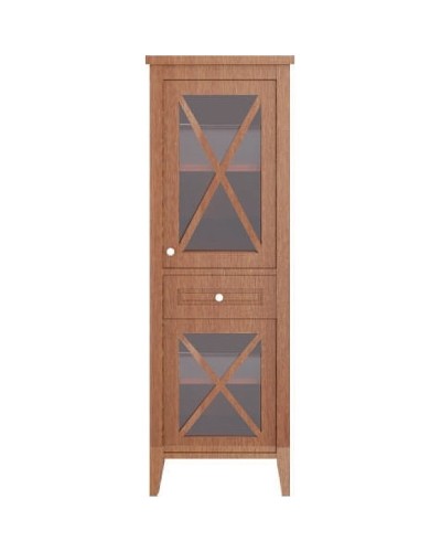 Шкаф пенал Creto Vetra 55 R 15-16056NR Орех