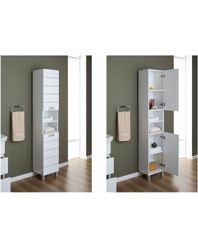 Шкаф пенал Aquanet Доминика 35 R 170802 Белый