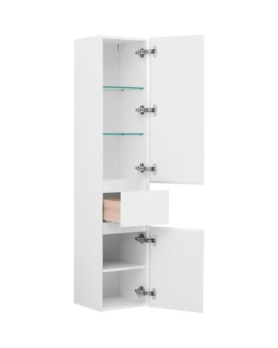 Шкаф пенал Aquanet Йорк 35 R 202095 подвесной Белый