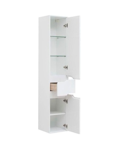 Шкаф пенал Aquanet Модена 35 R 196967 подвесной Белый