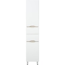 Шкаф пенал Corozo Бостон 35 SD-00000910 Белый Антик