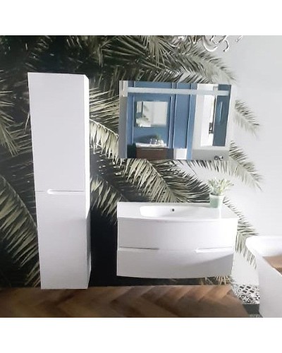 Шкаф пенал Jacob Delafon Nona 40 L EB1893LRU-G1C подвесной Белый глянцевый