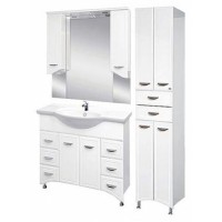 Дрея - 40 Пенал 2 ящ. белая эмаль