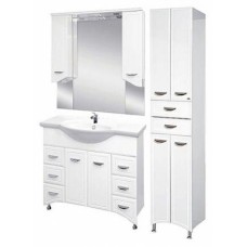 Дрея - 40 Пенал 2 ящ. белая эмаль