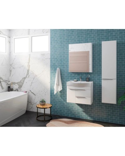 Пенал подвесной белый глянец R Акватон Беверли 1A235403BV01R