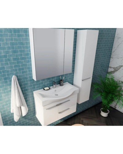 Пенал подвесной белый глянец R Акватон Беверли 1A235403BV01R