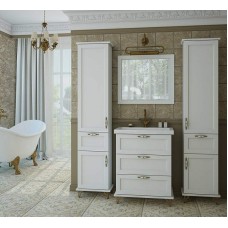 Шкаф пенал Эстет Bali Classic 42 L ФР-00002157 Белый