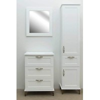 Шкаф пенал Эстет Bali Classic 42 R ФР-00002158 Белый