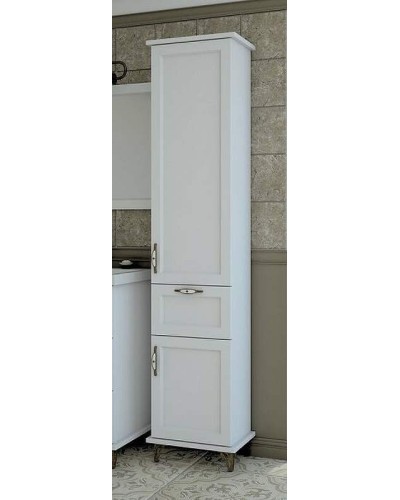 Шкаф пенал Эстет Bali Classic 42 R ФР-00002158 Белый