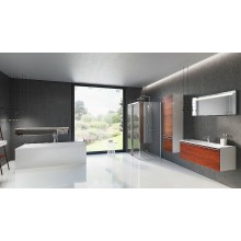 Шкаф пенал Ravak Clear 40 L X000000761 подвесной Белый