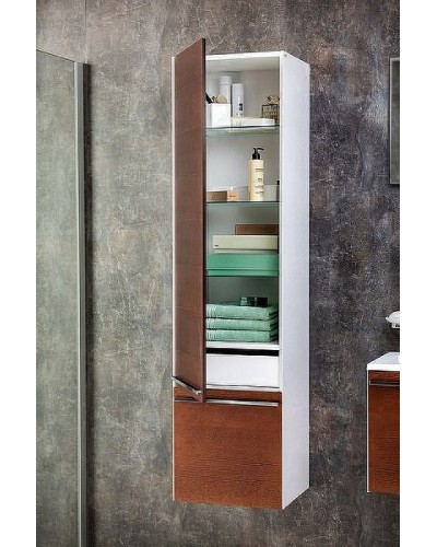 Шкаф пенал Ravak Clear 40 L X000000761 подвесной Белый