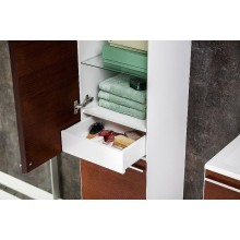 Шкаф пенал Ravak Clear 40 L X000000761 подвесной Белый