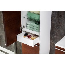 Шкаф пенал Ravak Clear 40 L X000000761 подвесной Белый