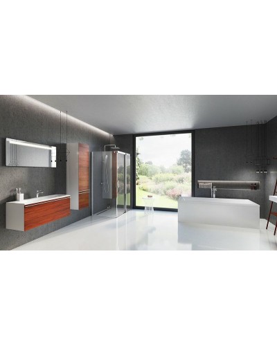 Шкаф пенал Ravak Clear 40 R X000000763 подвесной Белый