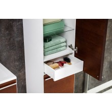 Шкаф пенал Ravak Clear 40 R X000000763 подвесной Белый