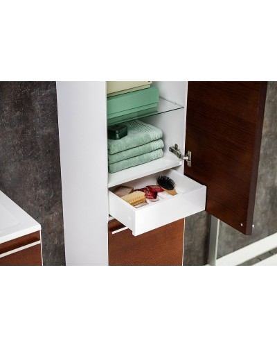 Шкаф пенал Ravak Clear 40 R X000000763 подвесной Белый