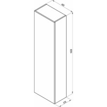 Шкаф пенал Ravak SB Formy 46 L X000001039 подвесной Дуб