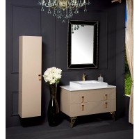 Шкаф пенал Boheme Armadi Art NeoArt 35 834-CP подвесной Cappucino