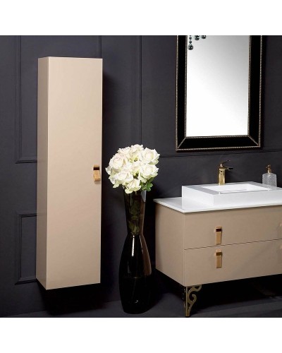 Шкаф пенал Boheme Armadi Art NeoArt 35 834-CP подвесной Cappucino