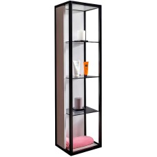 Шкаф пенал Boheme Armadi Art Loft 30 896-W подвесной Белый Черный