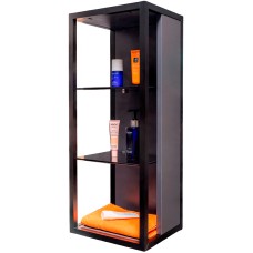 Шкаф пенал Boheme Armadi Art Loft 30 895-A подвесной Антрацит Черный