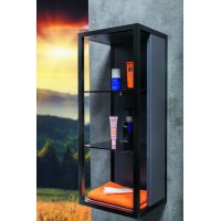 Шкаф пенал Boheme Armadi Art Loft 30 895-A подвесной Антрацит Черный