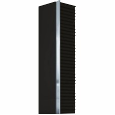 Шкаф пенал Boheme Armadi Art Vallessi Avantgarde Canale 35 846-BCR подвесной Черный Хром