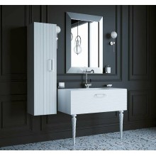 Шкаф пенал Boheme Armadi Art Vallessi Avantgarde Linea 35 845-WCR подвесной Белый