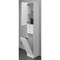 Пенал напольный белый глянец L Belux Адажио П30-02K