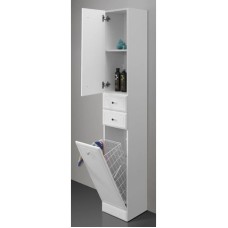 Пенал напольный белый глянец L Belux Адажио П30-02K