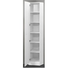 Пенал напольный угловой белый глянец L Belux Адажио ПУ 38