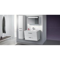 Пенал подвесной белый глянец R Belux Марсель П 30