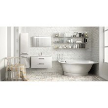 Пенал подвесной белый глянец R Belux Марсель П 30