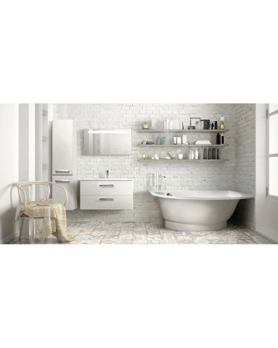 Пенал подвесной белый глянец R Belux Марсель П 30