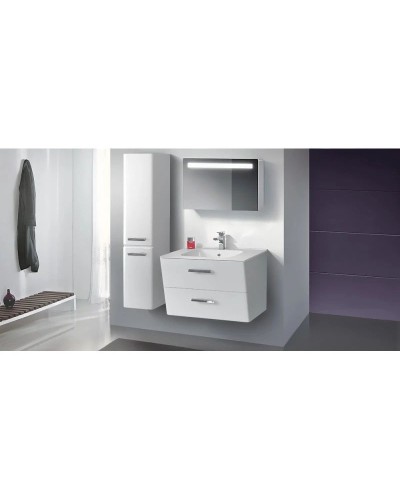 Пенал подвесной белый глянец L Belux Марсель П 30