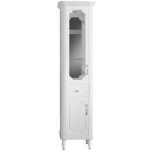 Пенал напольный белый глянец L Belux Каталония П 30-01