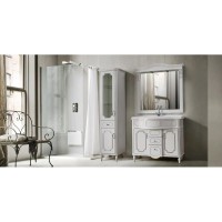 Пенал напольный белый глянец L Belux Каталония П 30-01