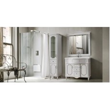 Пенал напольный белый глянец L Belux Каталония П 30-01