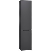 Шкаф пенал Jorno Slide 33 Sli.04.150/P/A подвесной Антрацит