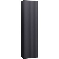 Шкаф пенал Jorno Strong 33 Str.04.130/P/A подвесной Антрацит