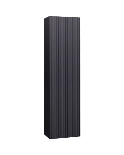 Шкаф пенал Jorno Strong 33 Str.04.130/P/A подвесной Антрацит