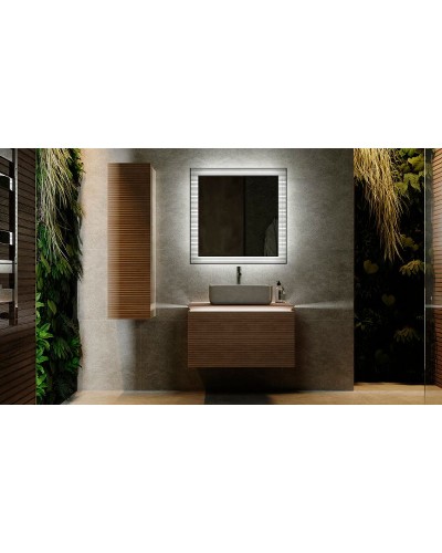 Шкаф пенал Jorno Karat 33 Kar.04.130/P/BuL подвесной Бук светлый