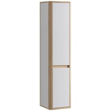 Пенал подвесной белый глянец/клен R Belux Альмерия ПН 35