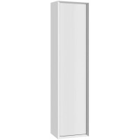 Пенал подвесной белый глянец L Belux Валенсия ПН 40