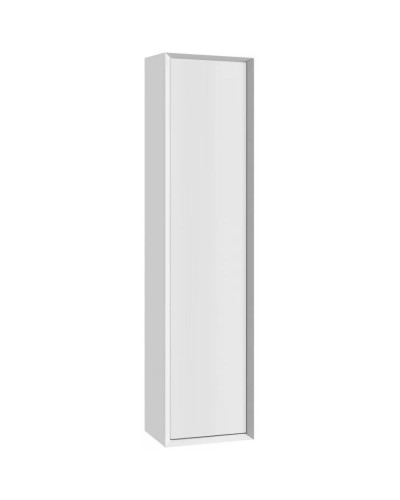 Пенал подвесной белый глянец L Belux Валенсия ПН 40