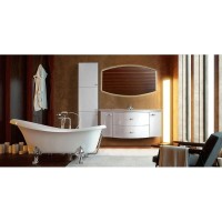 Пенал подвесной белый глянец L Belux Версаль ПН 50 4810924225511