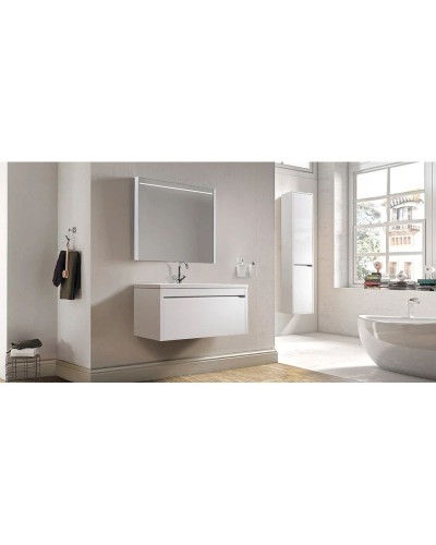 Пенал подвесной белый глянец L Belux Мадрид ПН 30