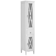 Пенал напольный белый глянец R Belux Рояль П 30-01