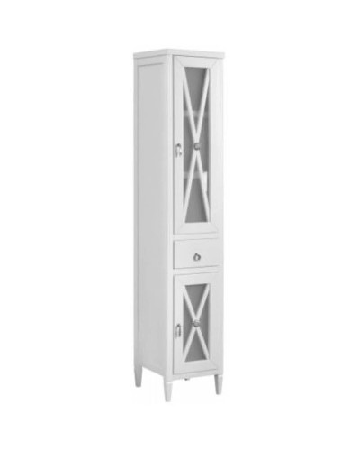 Пенал напольный белый глянец R Belux Рояль П 30-01